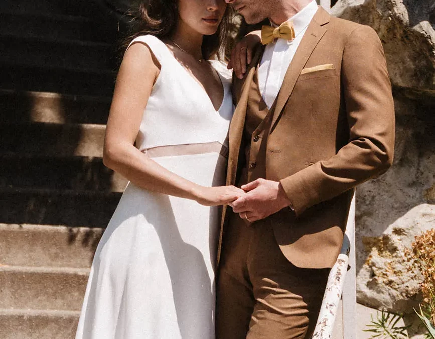 Trani – Costume mariage sur mesure tabac