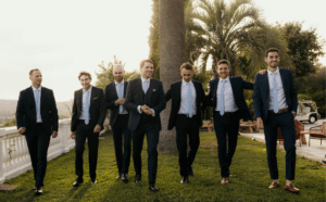 costume marine mariage homme
