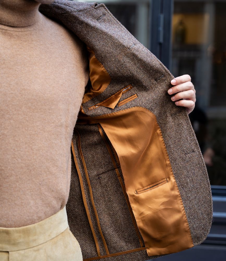 cillian veste saharienne chocolat samson