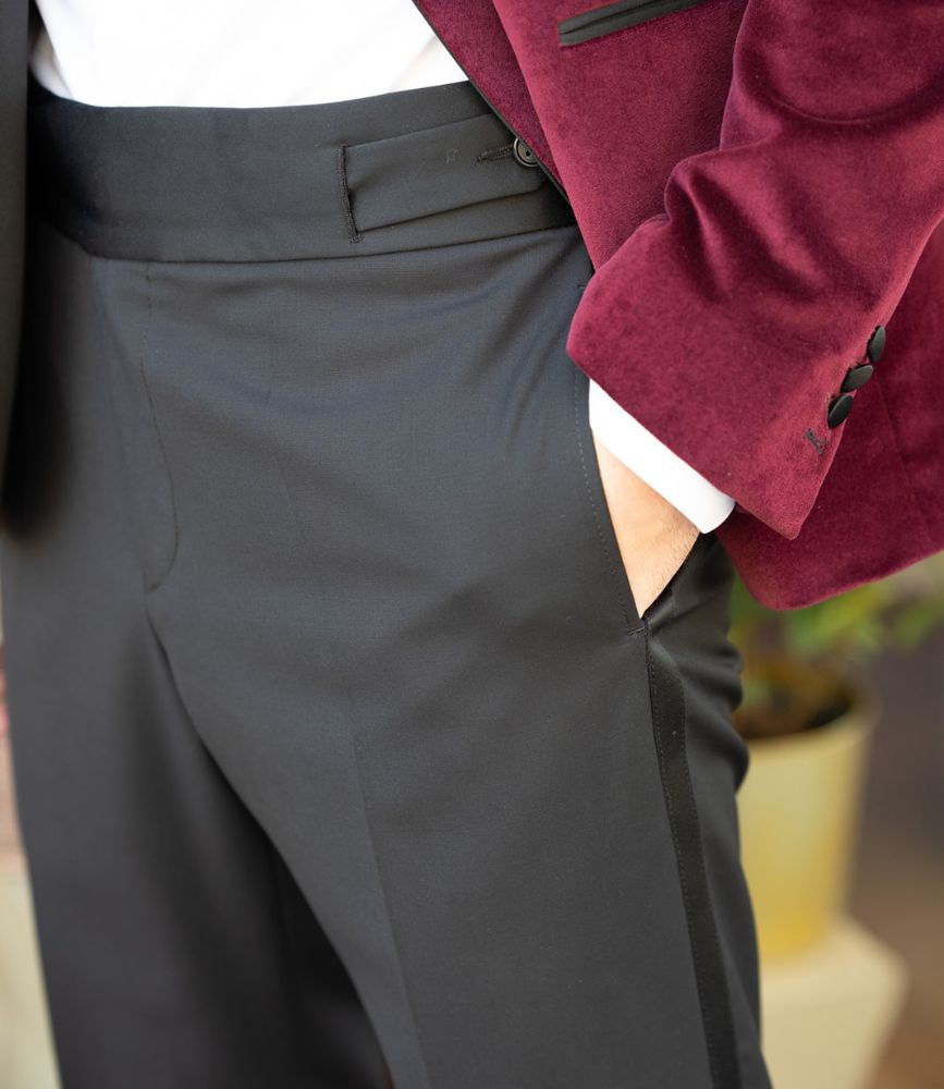 veste smoking velours samson