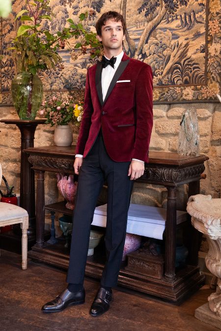 smoking colin velours samson veste smoking en velours colin par samson