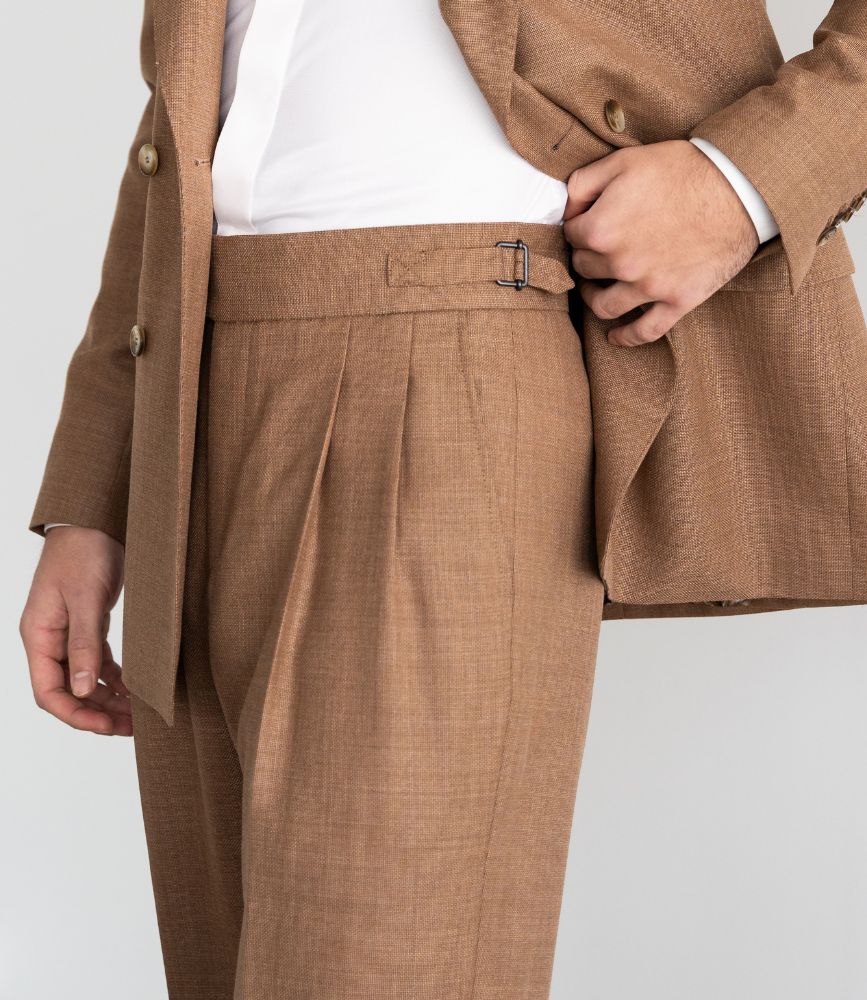 donovan costume croise havane par samson sur mesure