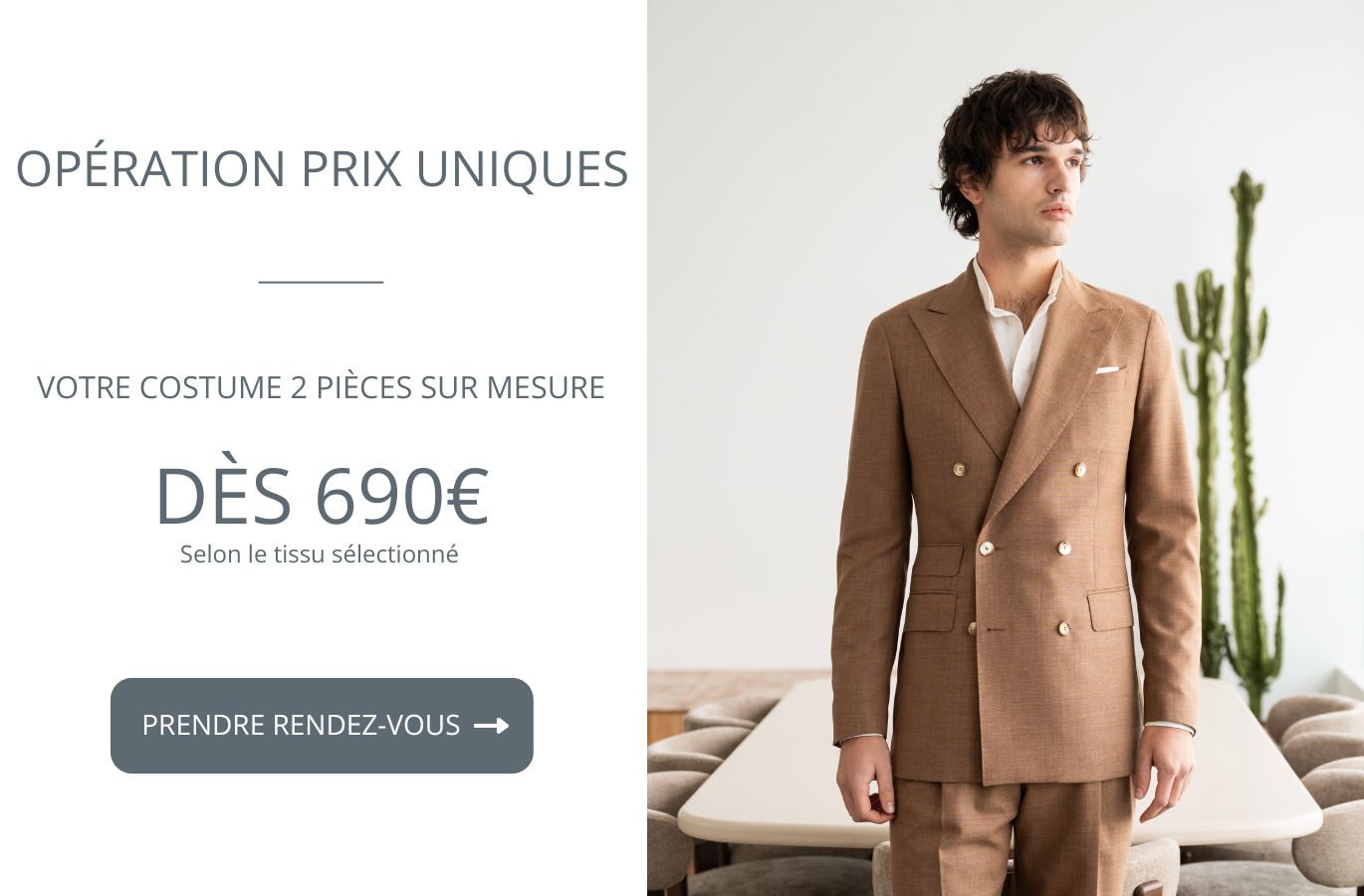 samson operation promotionnelle costume sur mesure